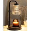 Dimmable Candle Warmer Lamp – Adjustable Height,Timer,Wax Melter for Jar Candle
