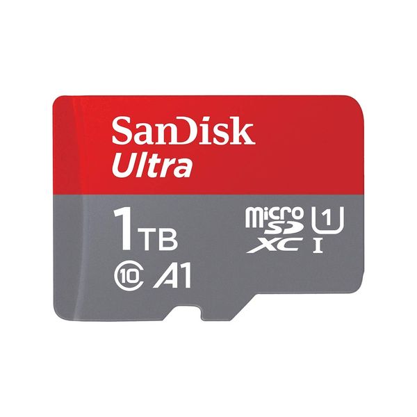 microSD 1TB UHS-I Class 10 Nintendo Switch Certified Micro SD Card Ultra SDSQUA4-1T00-EPK Red