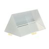 Namvo Optical Glass Triple Triangular Prism Physics Teaching Light Spectrum 10cm/Can Reflect Seven-Color Sunlight
