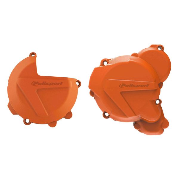 Polisport - 90969 - KIT CLUTCH + IGNITION ORANGE KTM/HUS