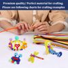 1000 Value Pack Craft Pipe Cleaners 20 Colors (Multi-Colored Chenille)…