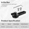 Nitze NATO Rail with ARRI Rosette (3"/76 mm) - N49-NR3