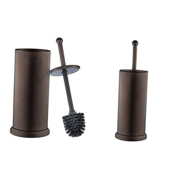 Toilet Brush Set Bronze Toilet Brush for Tall Toilet Bowl and Toilet Brush