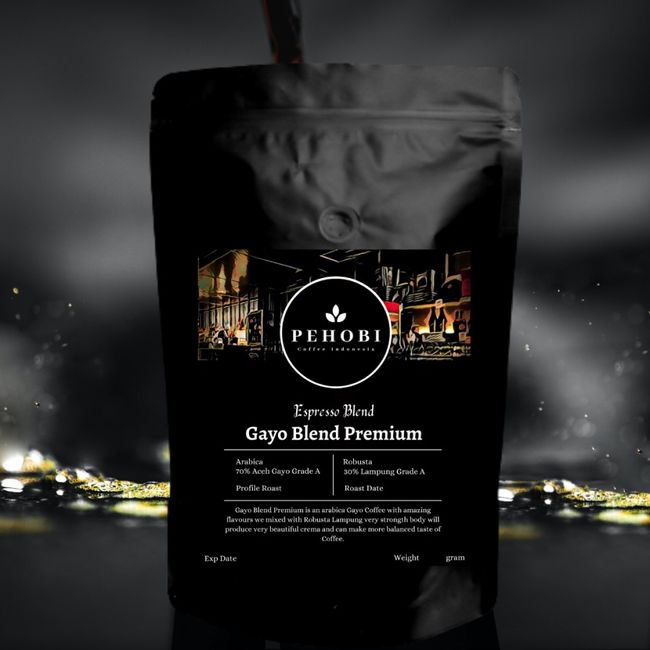 Arabica Gayo Blend Premium Coffee 500 grams | Aceh Gayo Blend Espresso - Coarse Powder