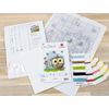 Cross Stitch Kit Luca-S - Happy Owl B1401