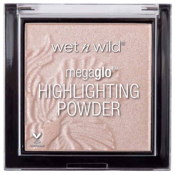 Wet n Wild, MegaGlo Highlighting Powder, Polvere Highlighter Altamente Pigmentata con Finito Ultra Perlato E Formula Facile da Miscelare, Effetto Soffice e Luminoso, Blossom Glow