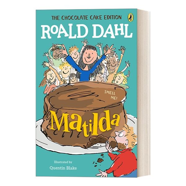 Matilda The Chocolate Cake Edition 玛蒂尔达 儿童经典文学故事 罗尔德 达尔Roald Dahl 英文版 进口英语原版书籍 英文原版 儿童奇幻小说