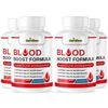 Blood Boost Formula- Blood Support- 4 Bottles- 240 Capsules