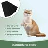 Replacement Cat Litter Box Activated Charcoal Filters-Long Lasting Odor Control