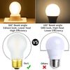 Frosted A15 LED Bulb Equal E26 Bulb 75 Watt Dimmable E26 Edison Bulb Warm Whi...