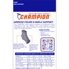 Champion Ankle Brace, Figure 8 Straps, Adjustable Support, Airmesh Fabric, Small