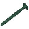 Builders Edge 12-Pack Forest Green Vinyl Easy Lok Fasteners - Shutter Brackets - Wall Mount - No Studs Necessary
