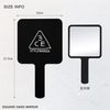 3CE Square Hand Mirror Black