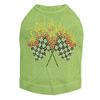 Race Flags - Dog Tank, 2XL Lime Green