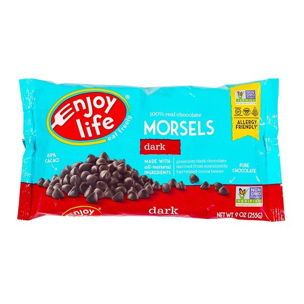 Enjoy Life Baking Chocolate - Morsels - Dark Chocolate - 9 Oz