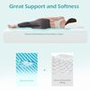 Hansleep Full Size Mattress Topper Viscose Derived from Bamboo, Memory Foam P...