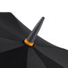 Performance Windfighter Auto Open Golf Umbrella - Black & Orange