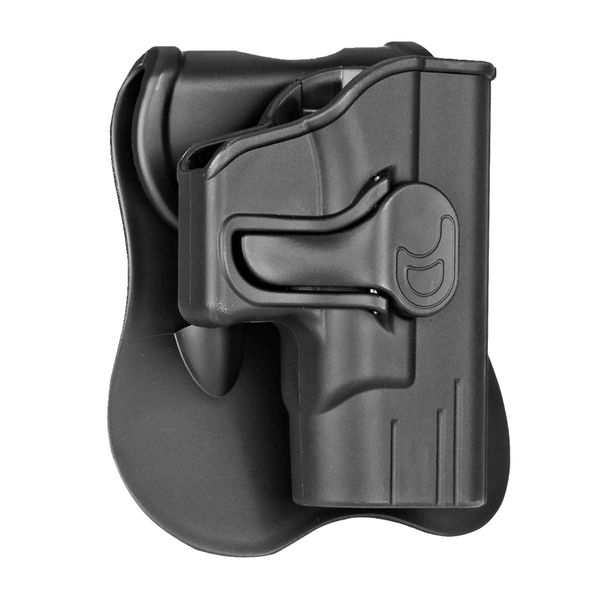 XD-S 3.3 Compact Holsters, OWB Holster for Springfield Armory XD-S 9mm/.40/.45 3.3" Barrel Only - Index Finger Released | Adjustable Cant | Autolock | Outside Waistband | Lightweight -Right Handed