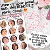 Gold Baby shower (WHITE-PINK)