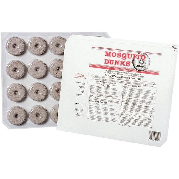 20 Summit BTI Mosquito Control Dunks Bactimous ~ Kill Mosquitoes & Larvae