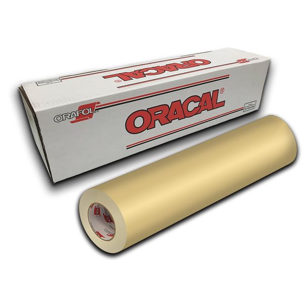 Oracal 651- 12" x 10ft - Cream 023