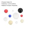 sourcing map 5pcs PA66 Nylon Solid Plastic Balls 6mm G3 Precision Bearing Ball
