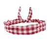 Zac's Alter Ego Checkered Gingham Print Wire Headband