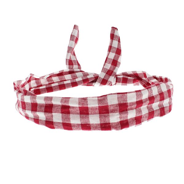 Zac's Alter Ego Checkered Gingham Print Wire Headband