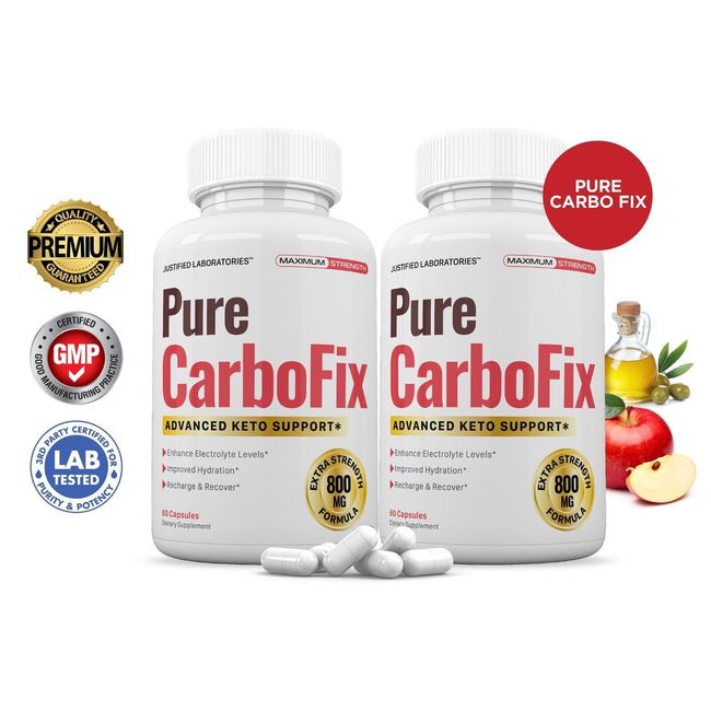 Pure Carbo Fix Keto Pills 2 Pack