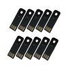 16 GB USB Flash Memory, Black, USB 2.0 Flash Memory, Thin, Simple, Meetings, Data Storage
