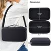 co2CREA Hard Case Replacement for Sony ULT Field 3 Wireless Portable Bluetooth Speaker (Black Case)