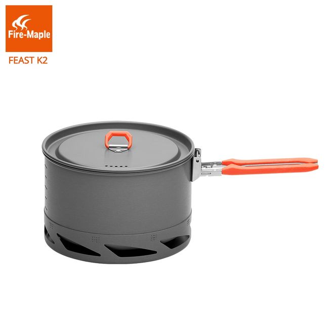 Fire-Maple Feast 2 Camping Cookware Set | Outdoor Cooking Set with Pot