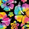 Amscan Neon Paradise Beverage Napkins, One Size, Multicolor
