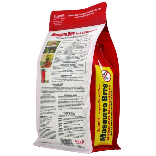  Summit Mosquito Bits, 20 lb, Quick-Kill Biological