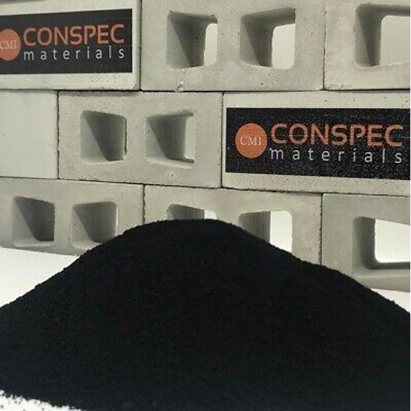 DEEP BLACK Concrete Color Pigment Dye for Cement Mortar Grout Plaster 3 LB