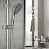 KTHZI 18-25mm Shower Head Holder Bracket Replacement, Universal Adjustable Bathroom Shower Hose Riser Rail Slider