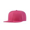 Underground Kulture Plain Flat Peak Snapback Baseball Cap Neon Pink