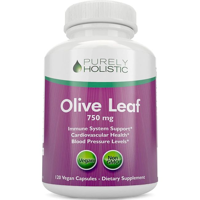 Olive Leaf Extract 750mg Triple Strength 150mg Oleuropein (20% Oleuropein)