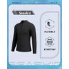 Seaskin Mens Wetsuit Tops 2mm Front Zipper