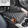 Car Accessories - Armrest Pad Center Console Box Leather Cover Protector Cushion