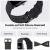 Higgs Silicone Strap 20mm Compatible with Amazfit GTS 2 Mini/4 Mini/GTS 2 2e 3 4 42mm/Bracelets Amazfit Bip 3/Bip S/Bip S Lite/Bip Lite/Bip U Pro, Soft Silicone Wristbands for Men and Women