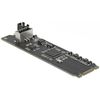Delock Konverter M.2 Key B+M Stecker zu 1 x intern