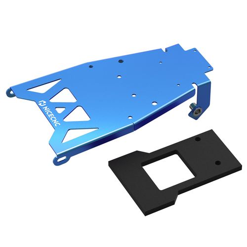 NICECNC Blue Battery Front Fender Plate Battery Guard Cover Protector Compatible with Surron light bee X/S/ L1E Compatible with Segway X160 X260 See Fitmnet