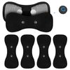 4 Pack Replacement Black Pads with Independent Pack,Adhesive Electrode