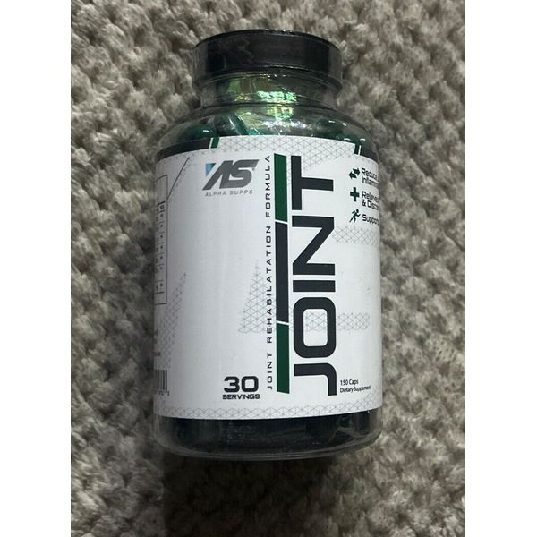 Alpha Shops ~ Joint ~ Joint Rehabilatation Formula ~ 150 Caps ~ Sealed ~ Exp6/26
