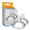 Dr. Brown's Options+ Wide-Neck Bottle Teat, Level 3 (6m+), 2 pack