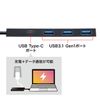sanwasapurai USB Type C Hub USB – 3tch8bk