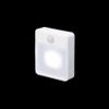 Yazawa Corporation NASMN46WH Night Light (Easy Battery Replacement)