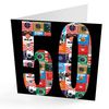 50th Birthday Card Vinyl Records