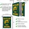 Baylor BU Bears New Bear Garden Flag and Yard Banner